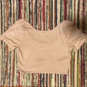 Soft Pink Crop Top